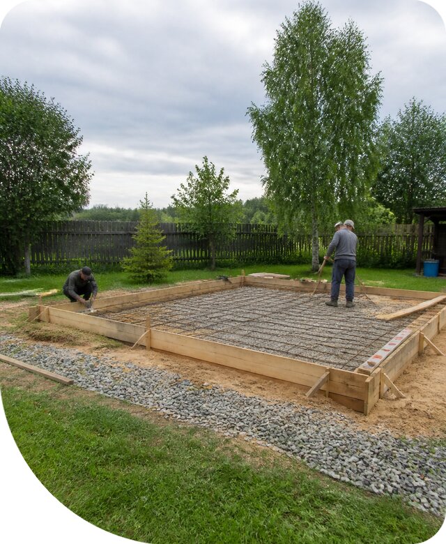 Фундамент для беседки в Моршанске от проектирования до монтажа